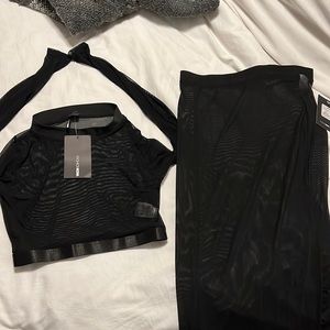 Bathing suit cover up set